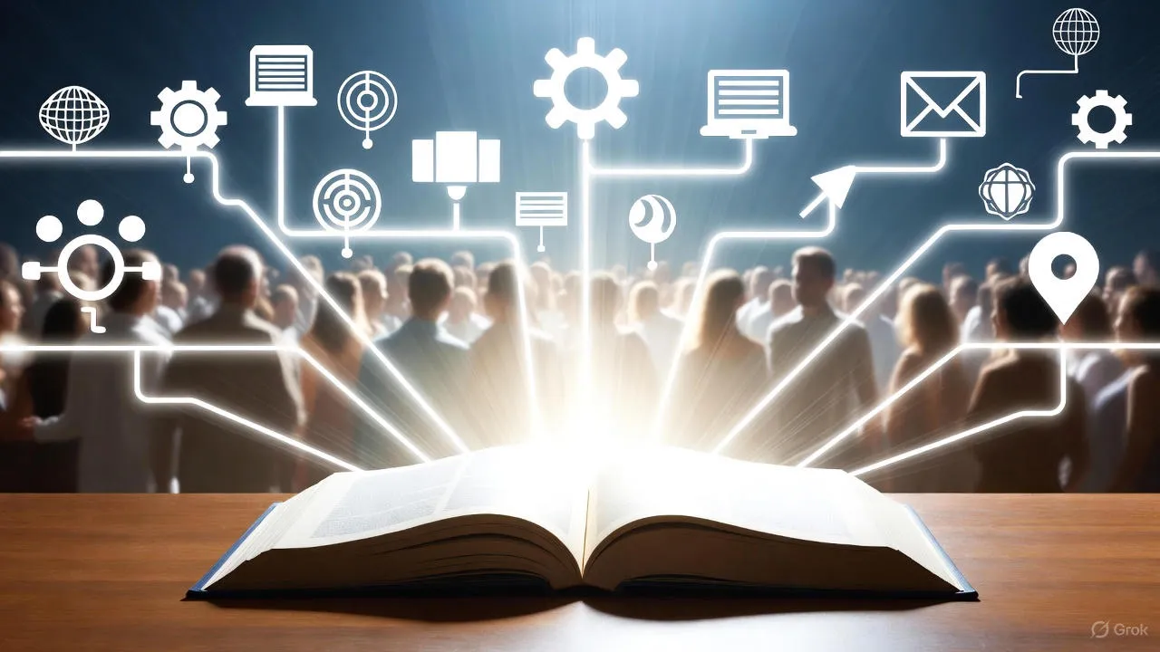 Person writing in a journal at a coffee shop, laptop open, sharing their creative process