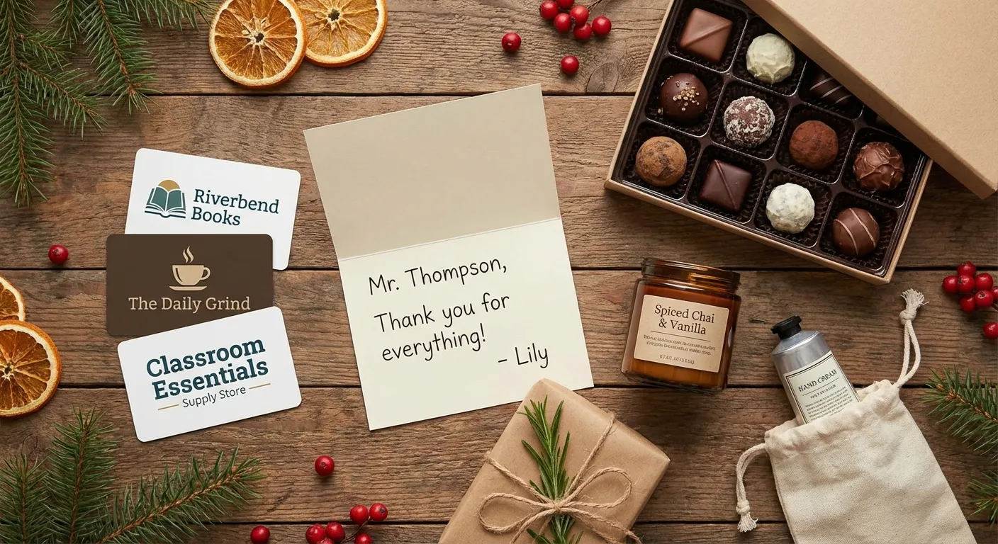 Appropriate teacher gift options for the holidays