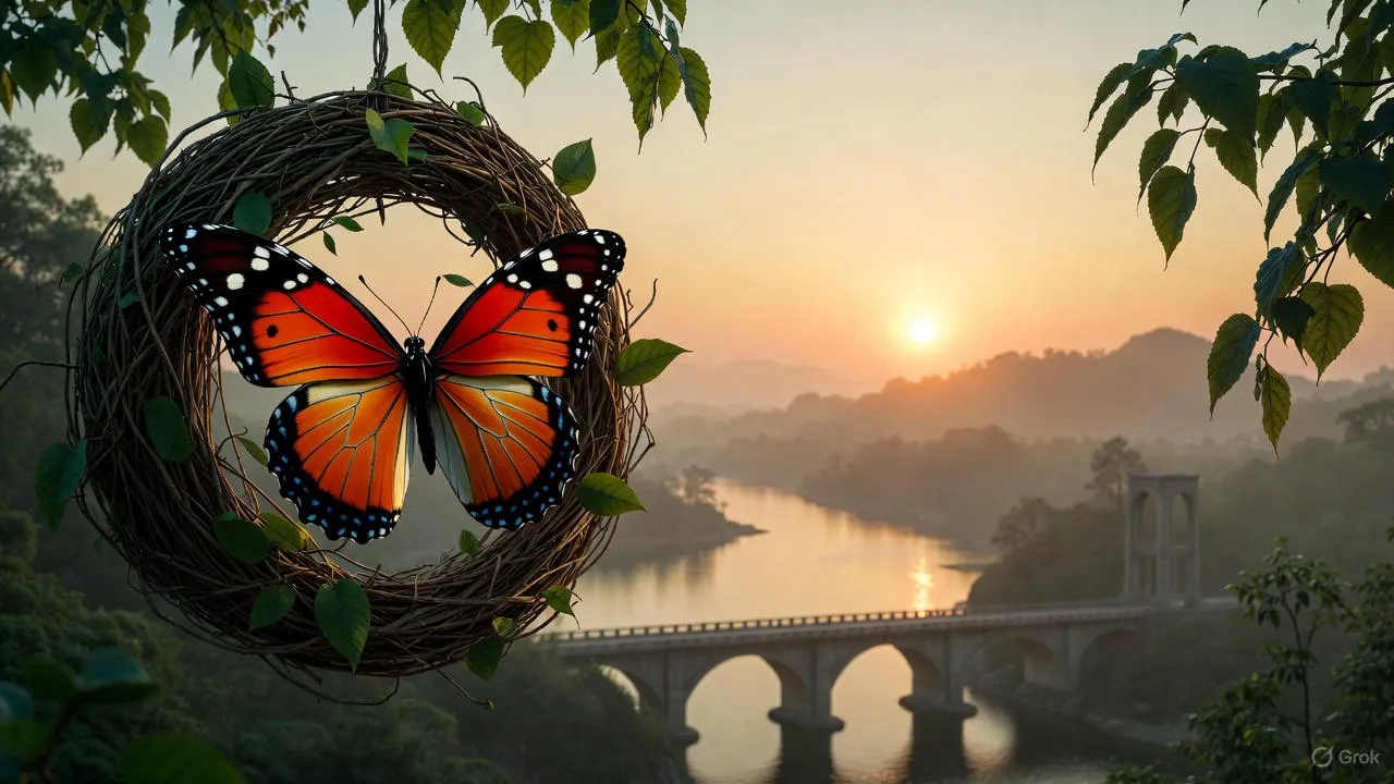 Professional in their 40s confidently starting a new chapter in their career