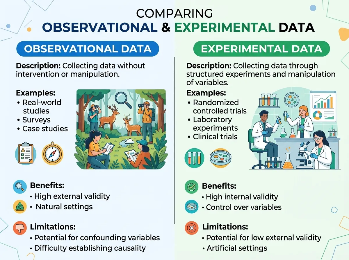 Split comparison showing observational dementia data versus clinical trial results for GLP-1 drugs
