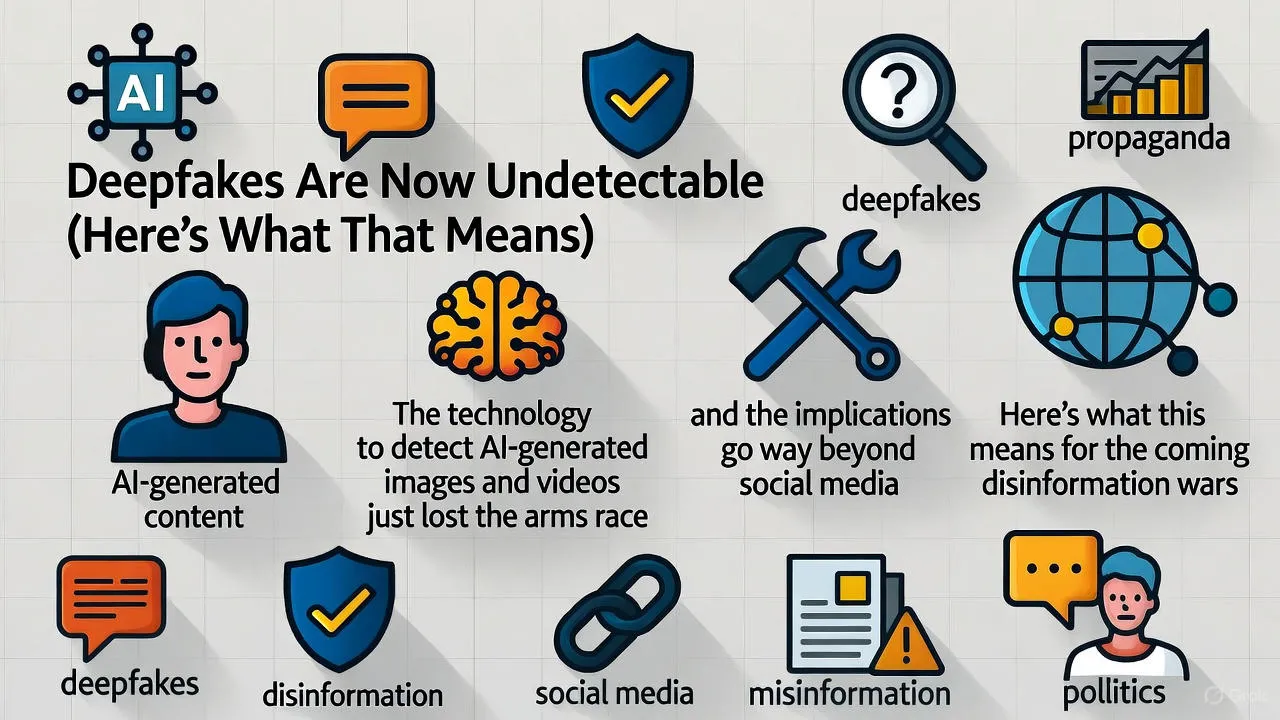 Split screen showing real person and AI-generated deepfake indistinguishable