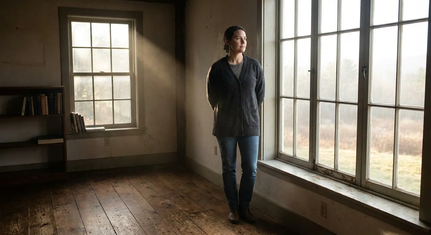 Person finding strength in recognizing truth about relationship