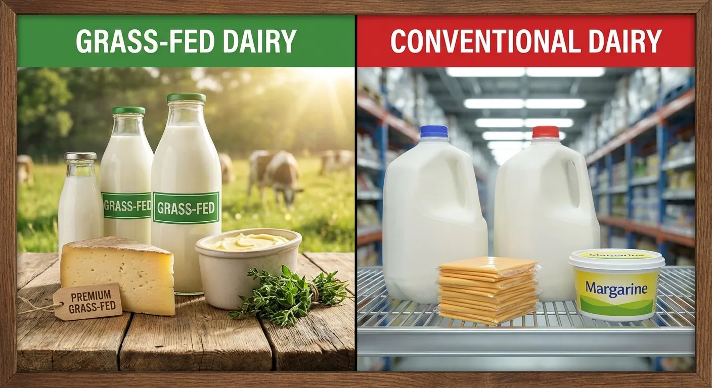 Comparison of grass-fed versus conventional dairy products and their C15:0 content
