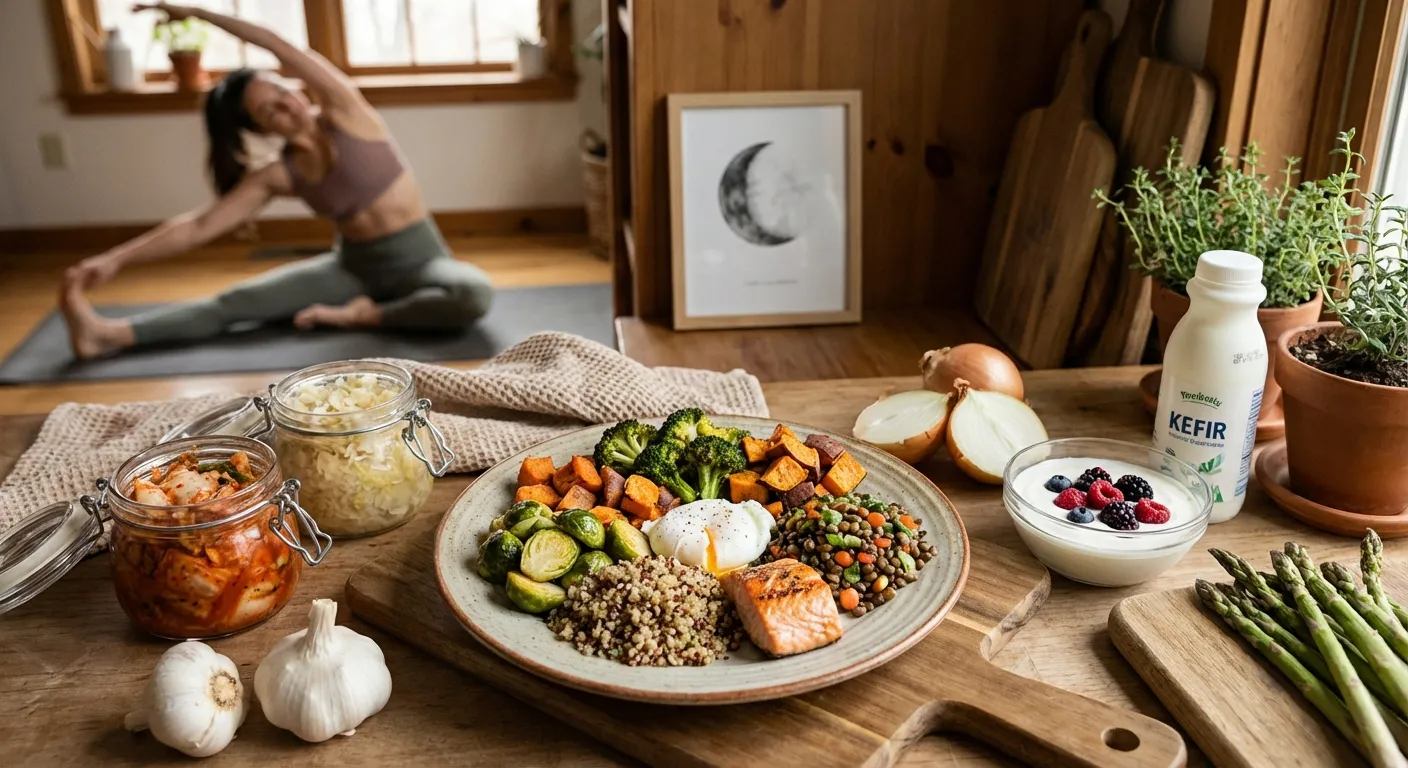 Foods and lifestyle factors that support protective gut bacteria and metabolic health